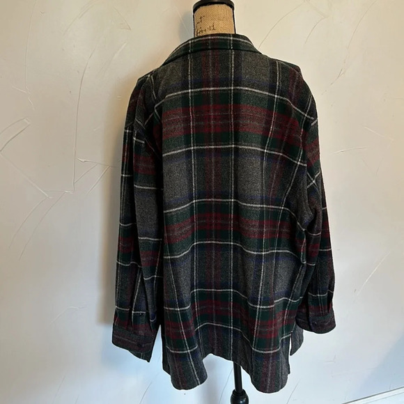 Ralph Lauren Oversized Lambswool Shacket Shirt Jacket EUC XL - Picture 5 of 6